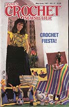 July-August 1992 ~ 39 Annie's Crochet Newsletter No 58 crochet patterns 
