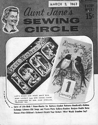 AUNT JANE'S SEWING CIRCLE Magazine Review