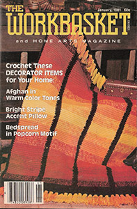 The Workbasket March 1988 Grey Tones Vest Crochet Pattern DIGITAL DOWNLOAD